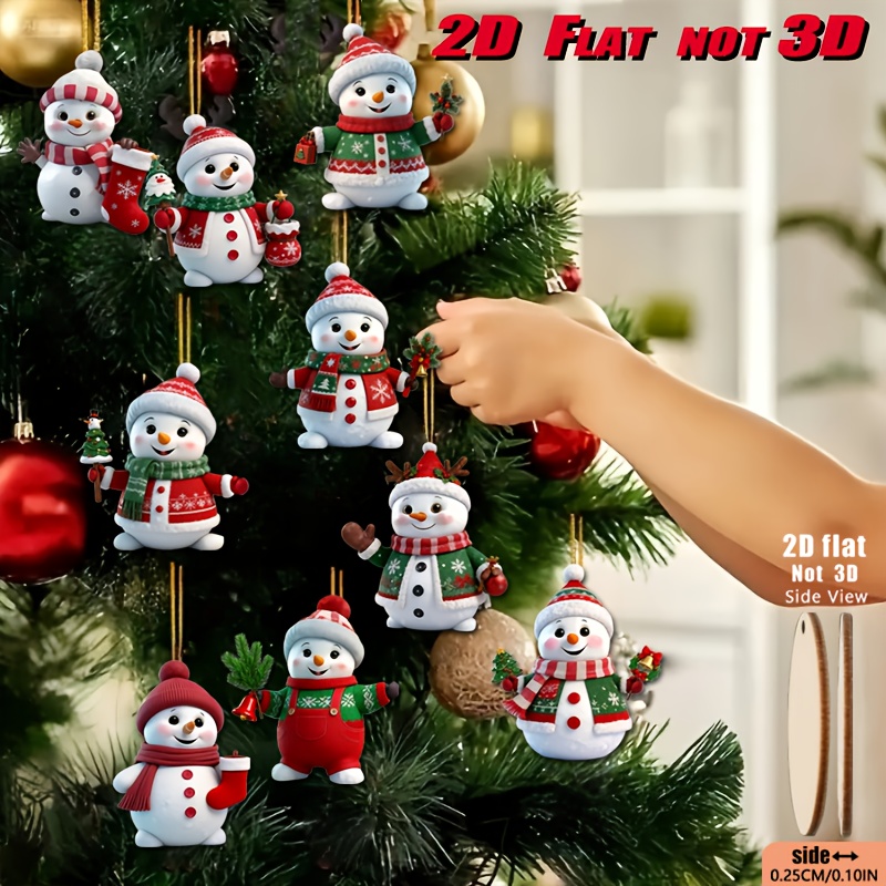 Vintage Collectible Dolls - Juego de 27/18/9 Muñecos de Nieve