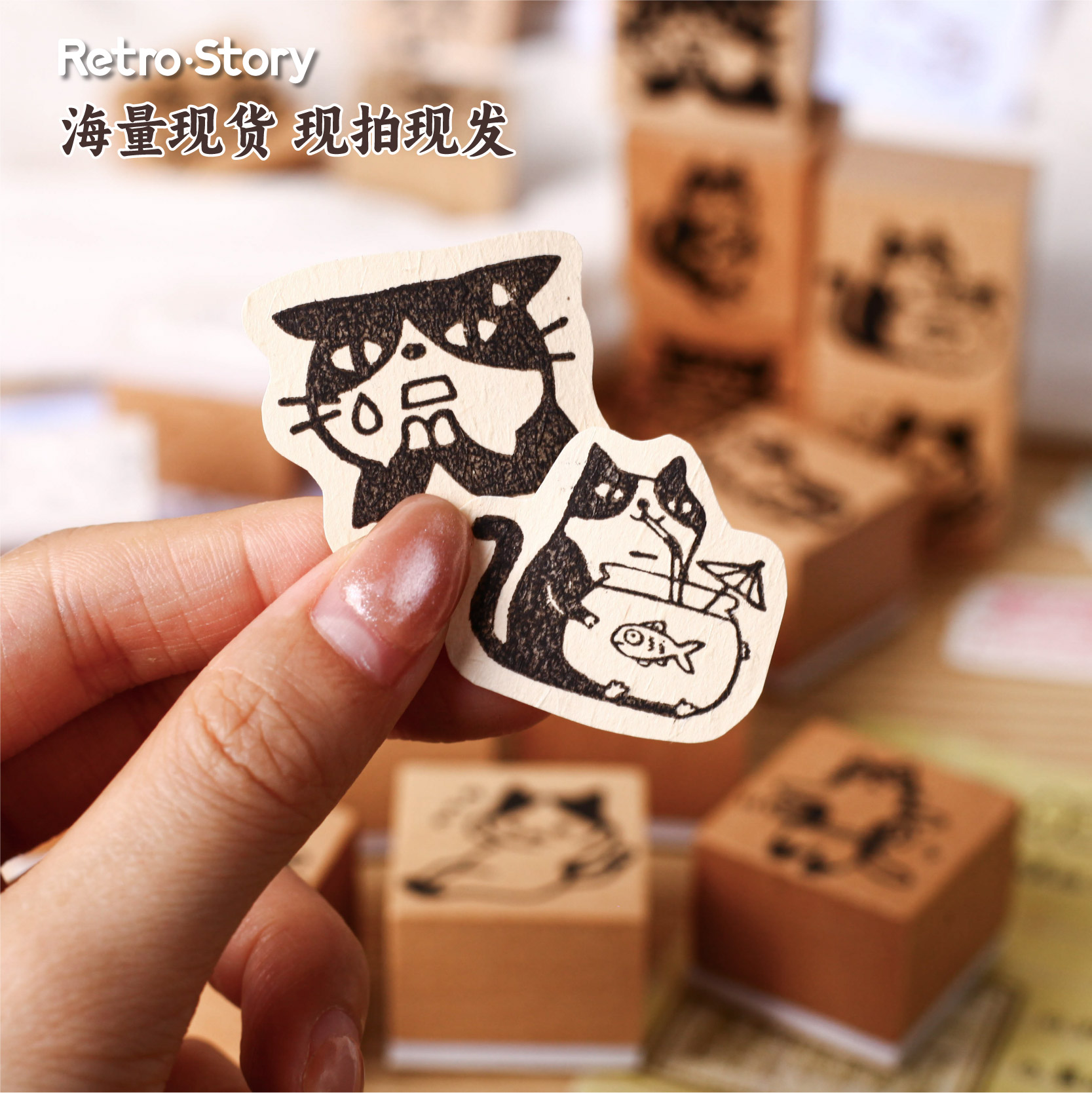 Lindos Sellos de Madera con Al - Vintage Collectible Stamps reseña y precio