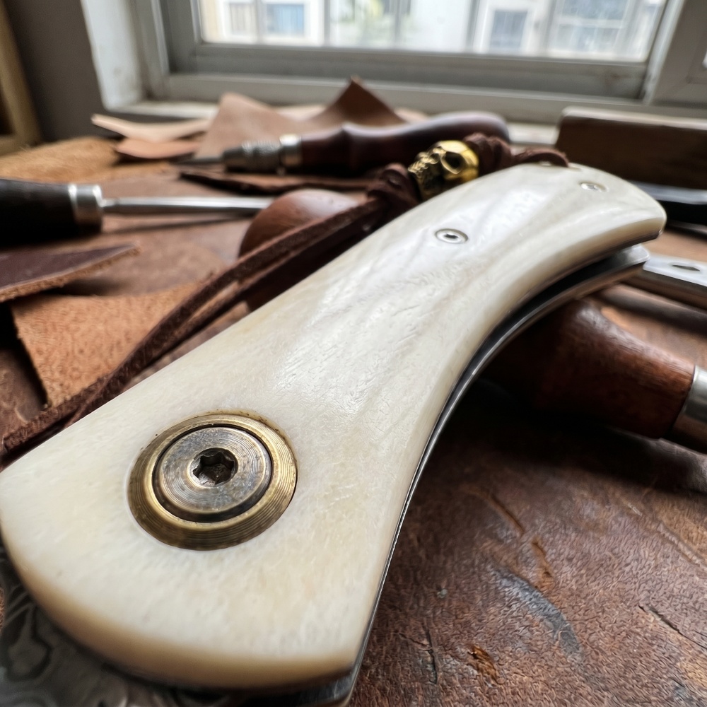 Cuchillo plegable pequeño de a - Vintage Collectible Knives reseña y precio