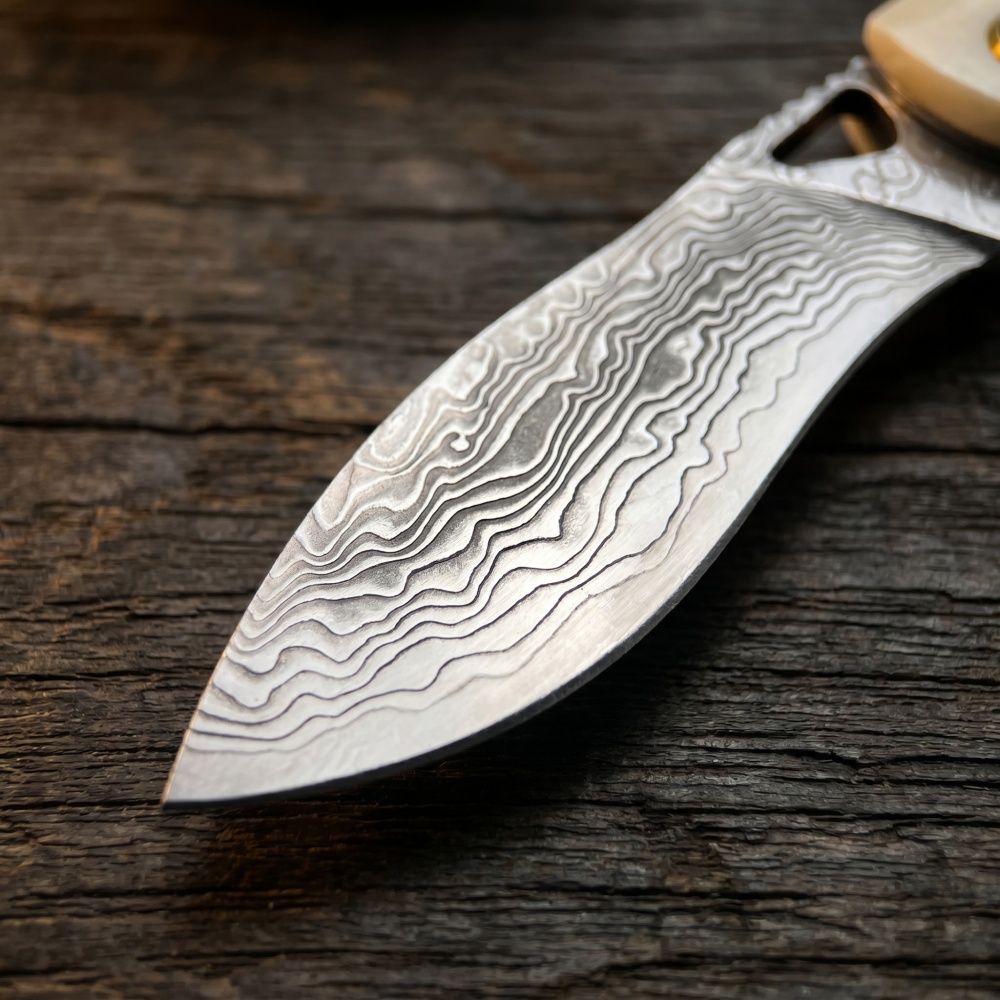 Cuchillo plegable pequeño de a - Vintage Collectible Knives reseña y precio