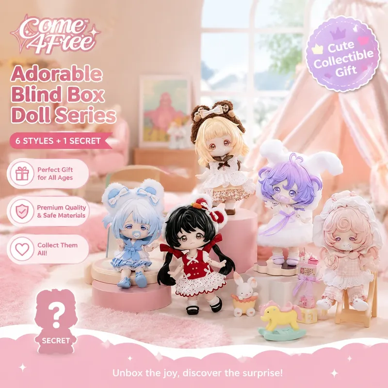 Come4free Serie Blind Box Muñe - Collectible & Vintage Dolls For Halloween reseña y precio