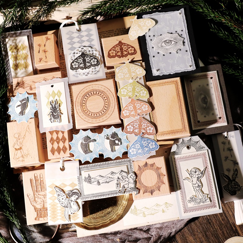 Sello de Goma de Madera Vintag - Vintage Collectible Stamps reseña y precio