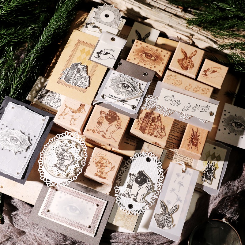 Sello de Goma de Madera Vintag - Vintage Collectible Stamps reseña y precio