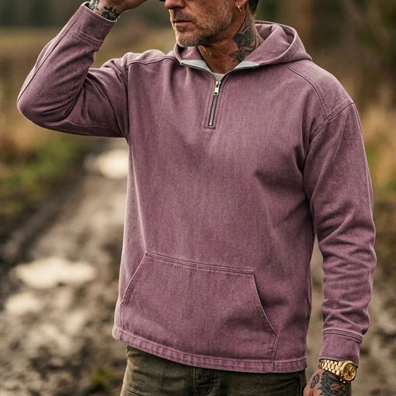 Camisetas Polo con Capucha de  - Vintage Zip Hoodie reseña y precio