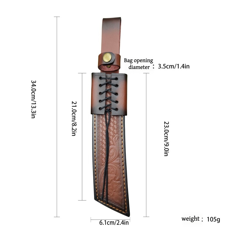 Funda para cuchillo con diseño - Vintage Collectible Knives reseña y precio