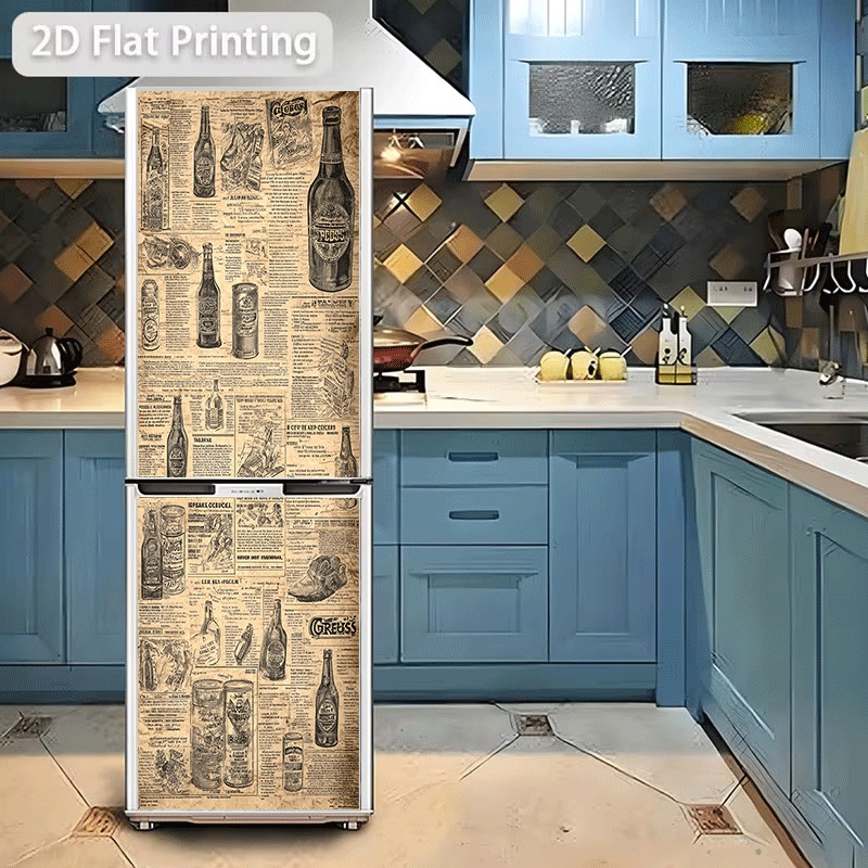 Pegatina para Refrigerador, Pe - Collectible Vintage Newspapers reseña y precio