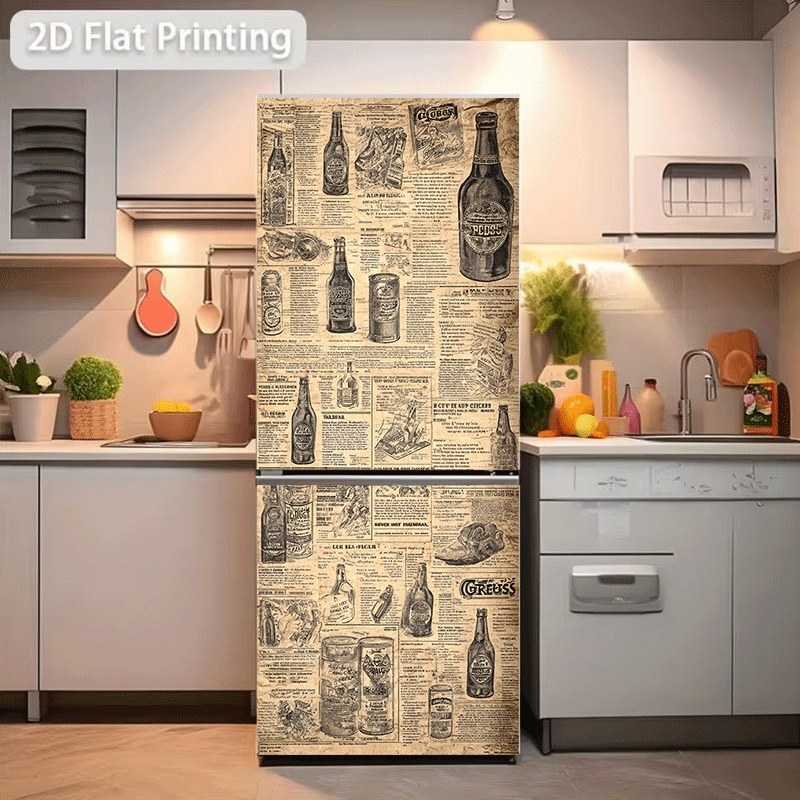 Pegatina para Refrigerador, Pe - Collectible Vintage Newspapers reseña y precio