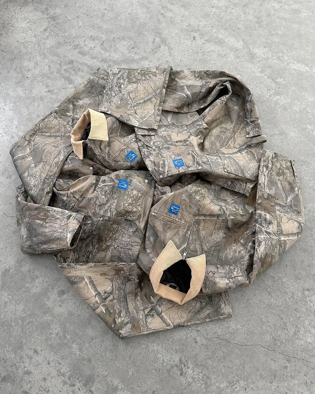 Otoño e Invierno camuflaje de  - Vintage Zip Hoodie reseña y precio