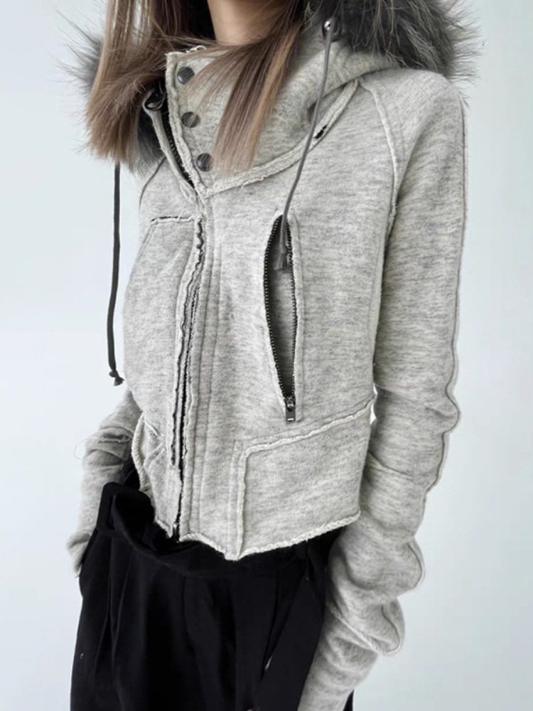 Sudaderas Vintage a la moda co - Vintage Zip Hoodie reseña y precio