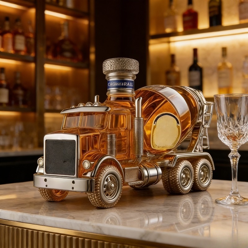 Decantador de Whisky de Vidrio - Vintage Collectible Liquor Bottles reseña y precio